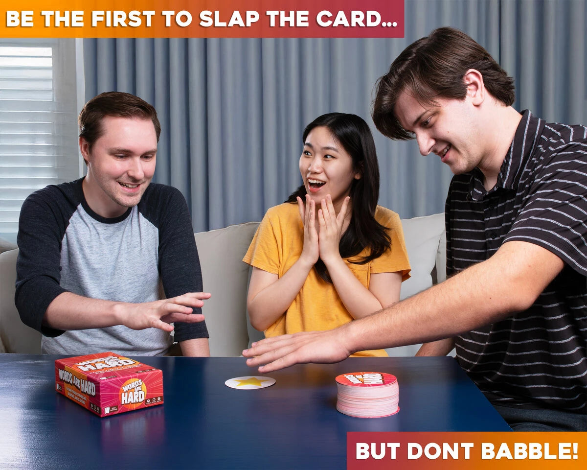 There's something about converting the image on the card into a word in your brain that makes it shockingly difficult to think of any other word.
