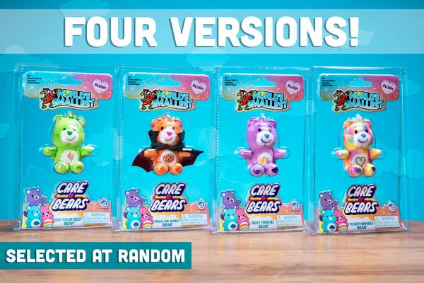 You will randomly receive one of the four different Care Bears.
