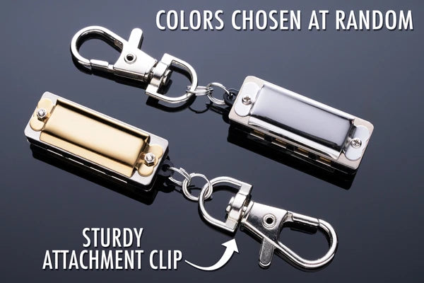 You'll get a randomly-selected finish for your tiny harmonica.