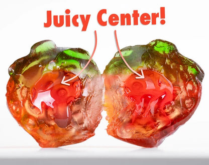 Dive into the fourth dimension of deliciousness with 4D Fruit Gummy Bursts!