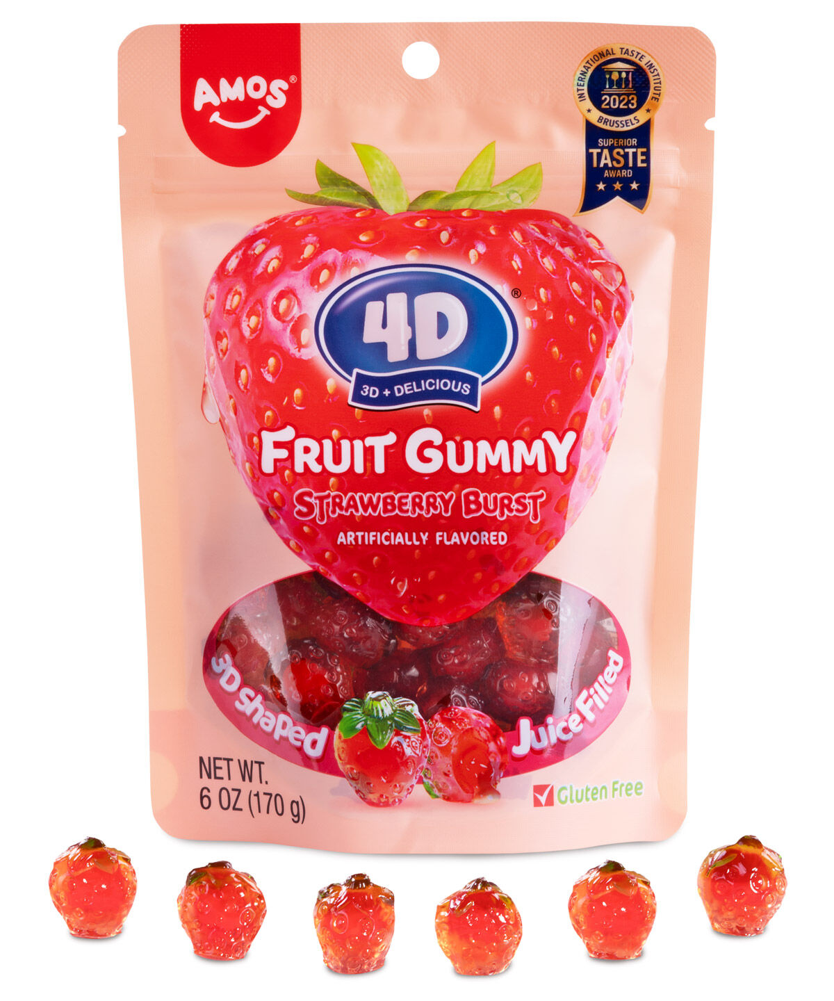 4D Fruit Gummy Bursts beauty shot
