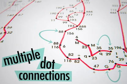 Circuits, stars, compass directions, and even multiple dot connections keep puzzlers on their toes.