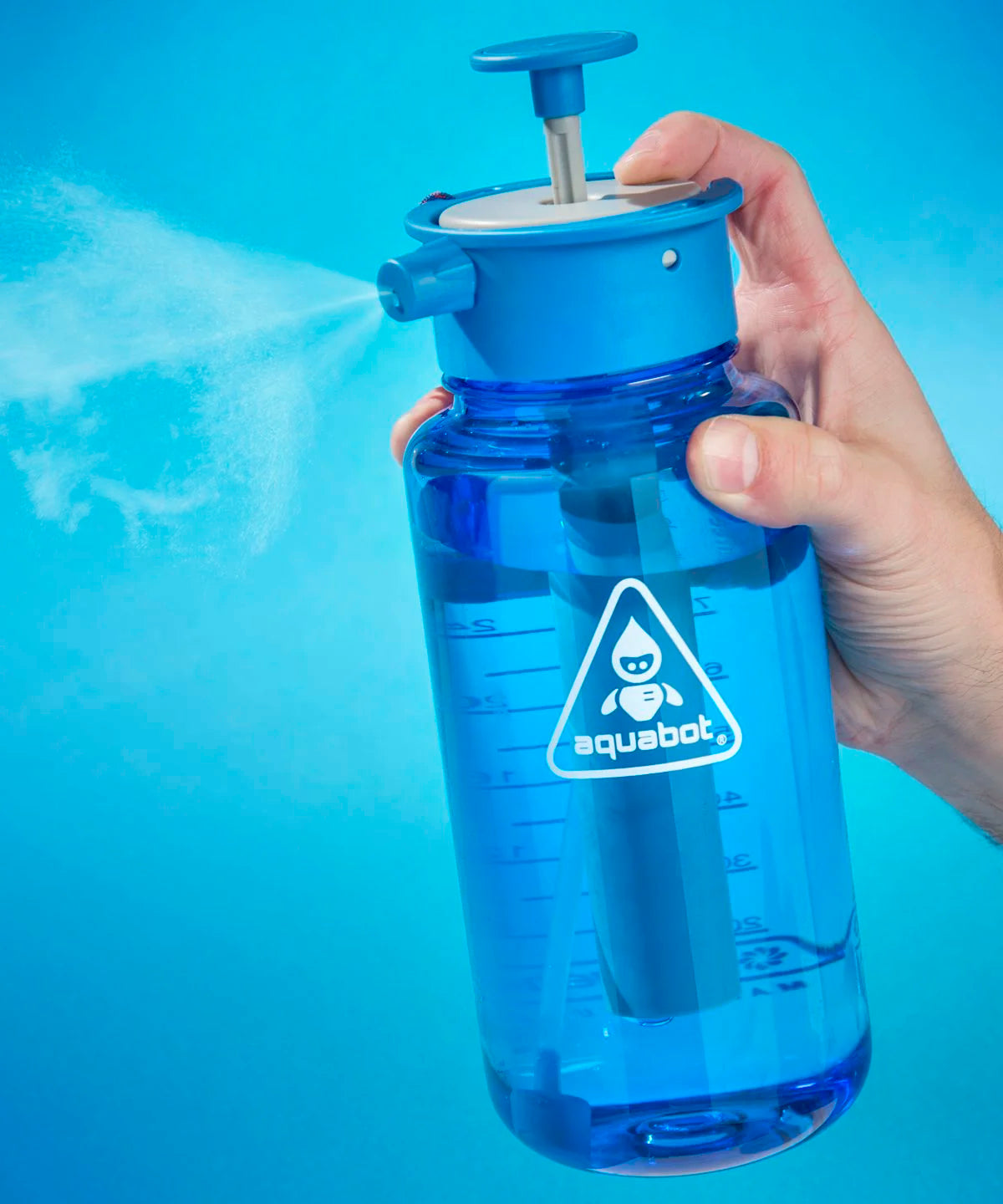 Aquabot Water Bottle Sprayer beauty shot