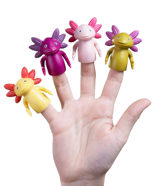 Axolotl Finger Puppet beauty shot