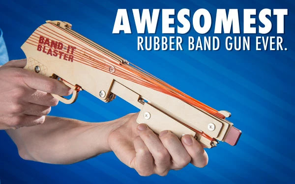 Bandit Gun is the coolest rubber band gun.