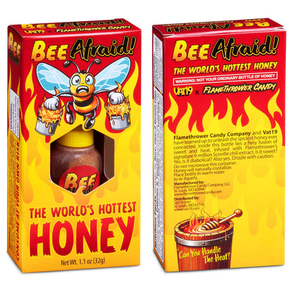 This collaboration with Flamethrower Candy has produced the world's most wickedly spicy bottle of honey.