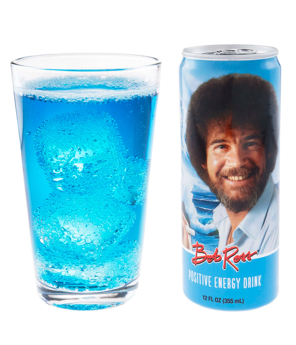 Bob Ross Positive Energy Drink beauty shot