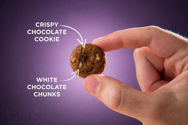 The one-inch Brownie Crisp is chock full of deliciousness.