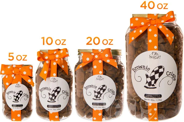 Choose from a variety of sizes. Obviously, the 40-ounce jar is the best value.