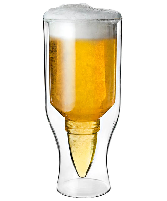 Bullet Beer Glass beauty shot