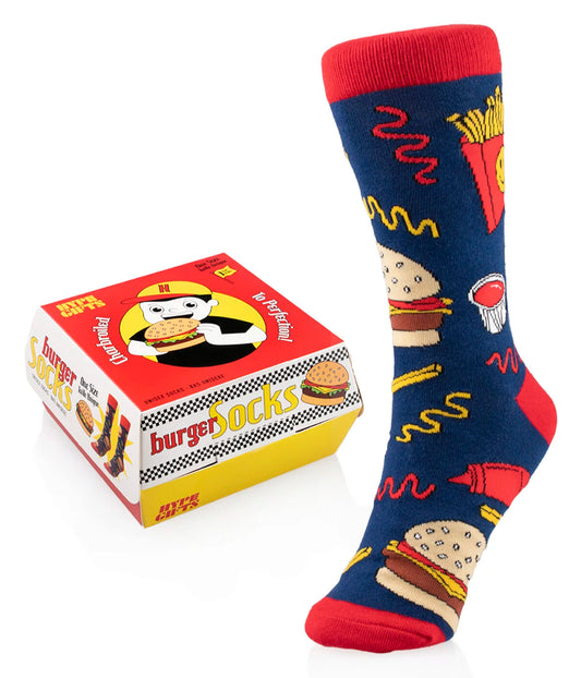 Burger Socks beauty shot