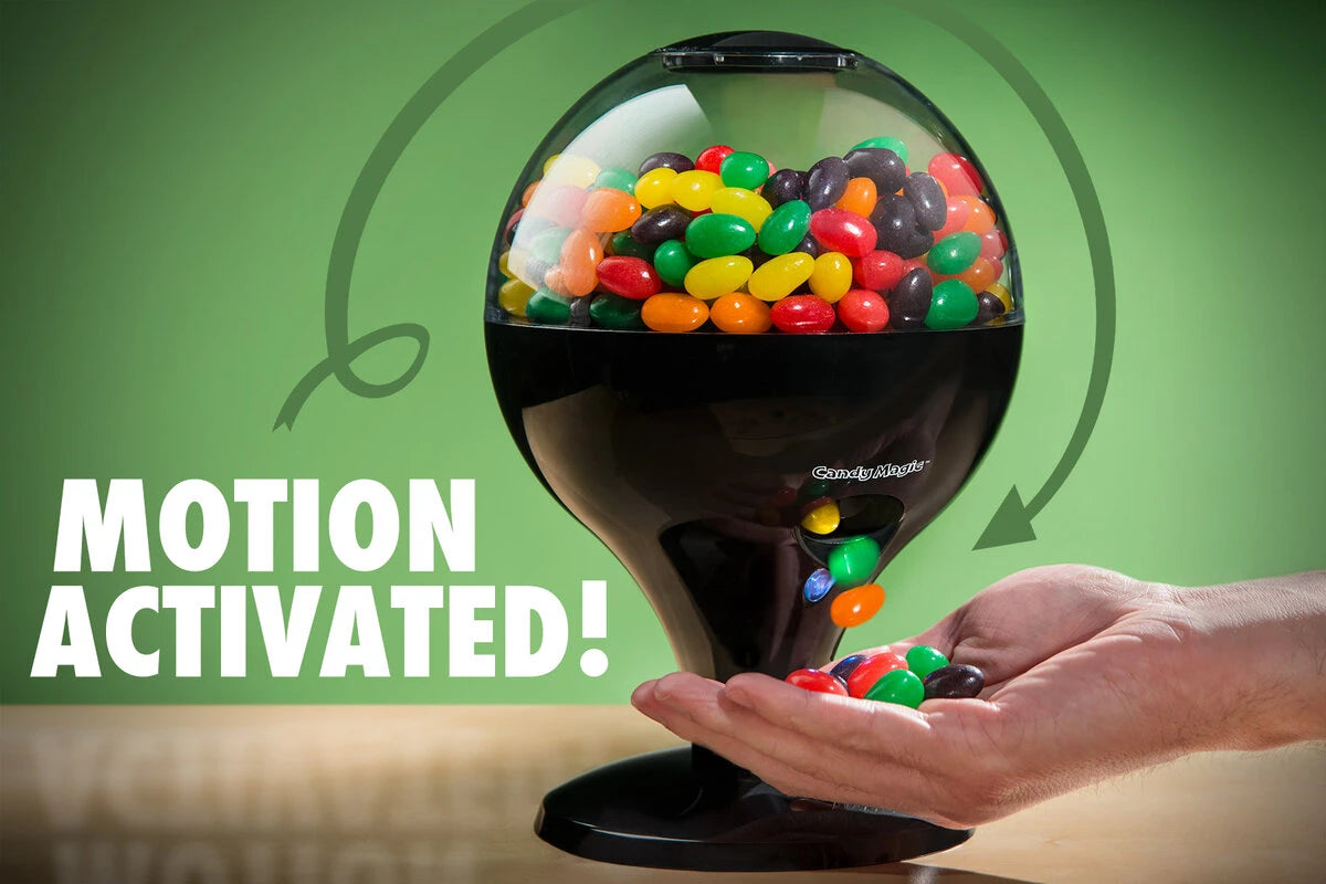 Motion-activated, no-touch dispenser promotes a germ-free (and delicious!) environment.