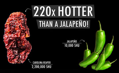 220x hotter than a jalapeno