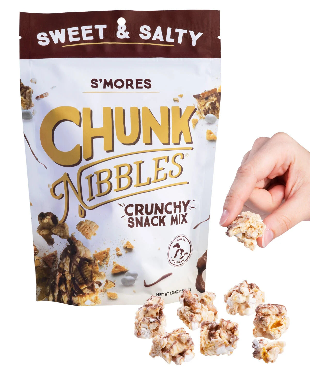 Chunk Nibbles beauty shot