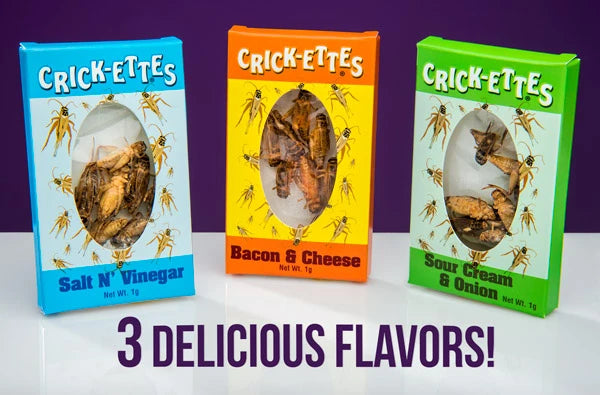 3 delicious flavors!