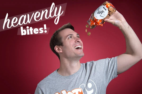 The man above has locked eyes with the Cupcake Cookie and will be unable to facilitate normal human interaction until he eats all those delicious cookies!