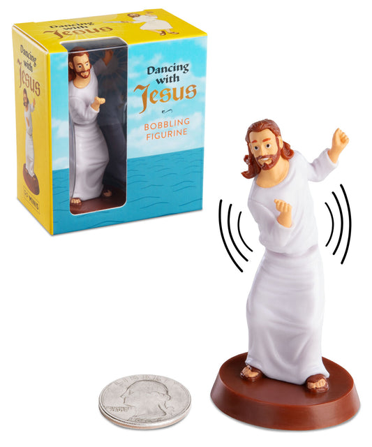 Dancing With Jesus Bobbling Figurine beauty shot