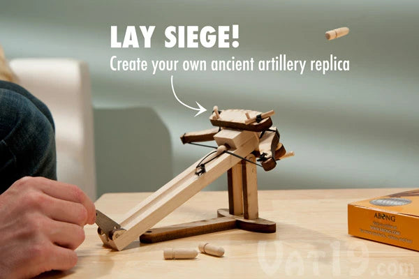 Lay siege to thine enemies with this DIY replica of the ancient Roman ballista.