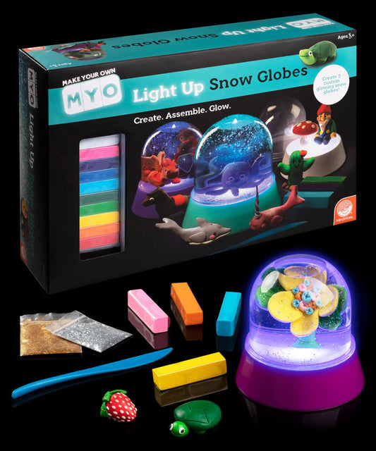 DIY Light Up Snow Globe Kit beauty shot