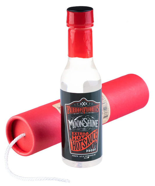 Dynamite Moonshine Hot Sauce beauty shot