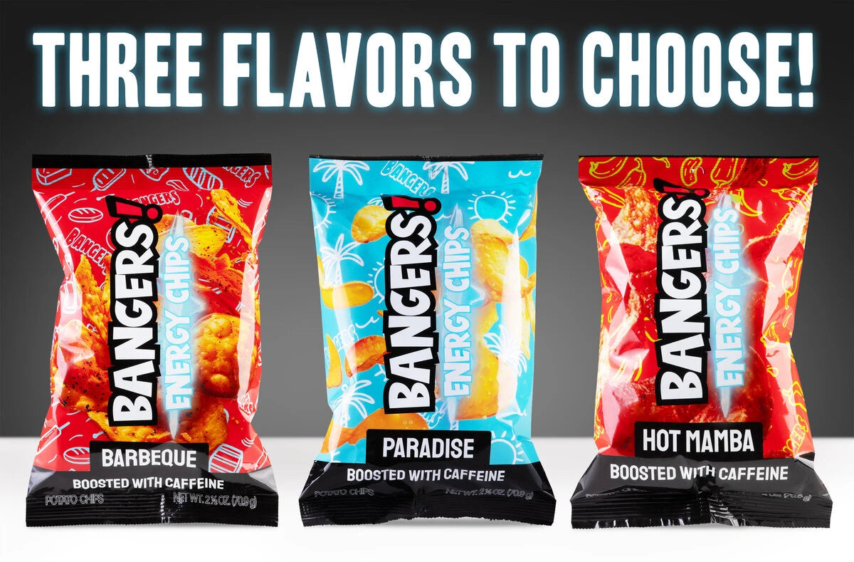 Choose from three delicious flavors!