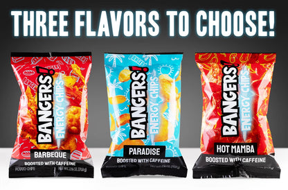 Choose from three delicious flavors!