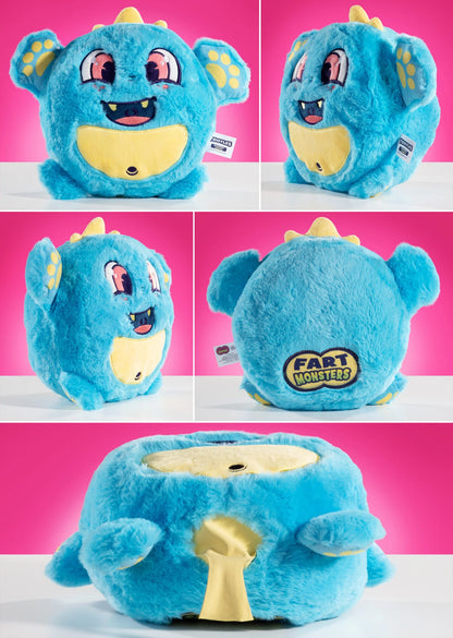 Your Fart Monster releases a delightful fruity scent with each toot.