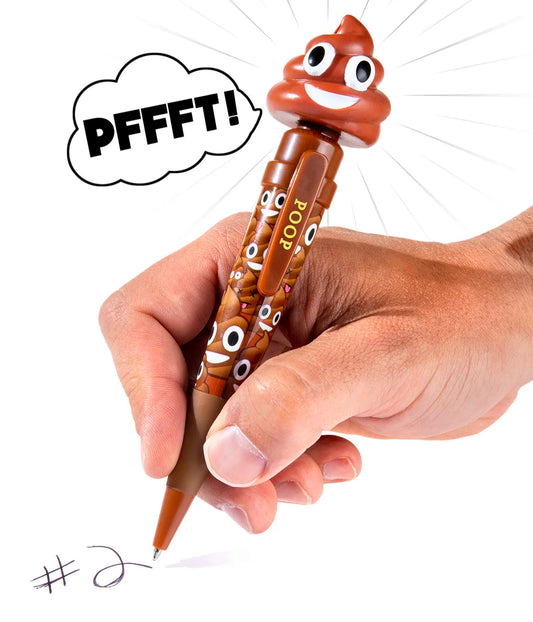 Farting Emoji Poop Pen beauty shot