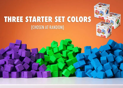 The Starter Set is available in three colors. They are chosen randomly.