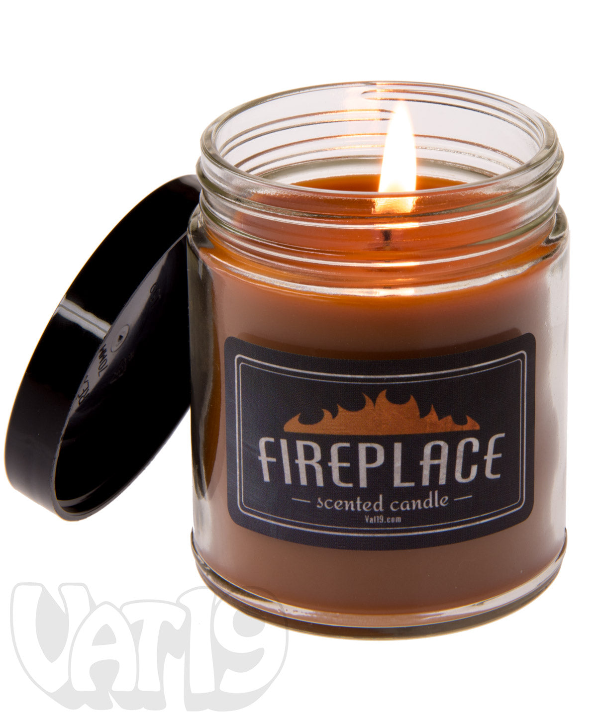 Fireplace Jar Candle-6.5 oz beauty shot