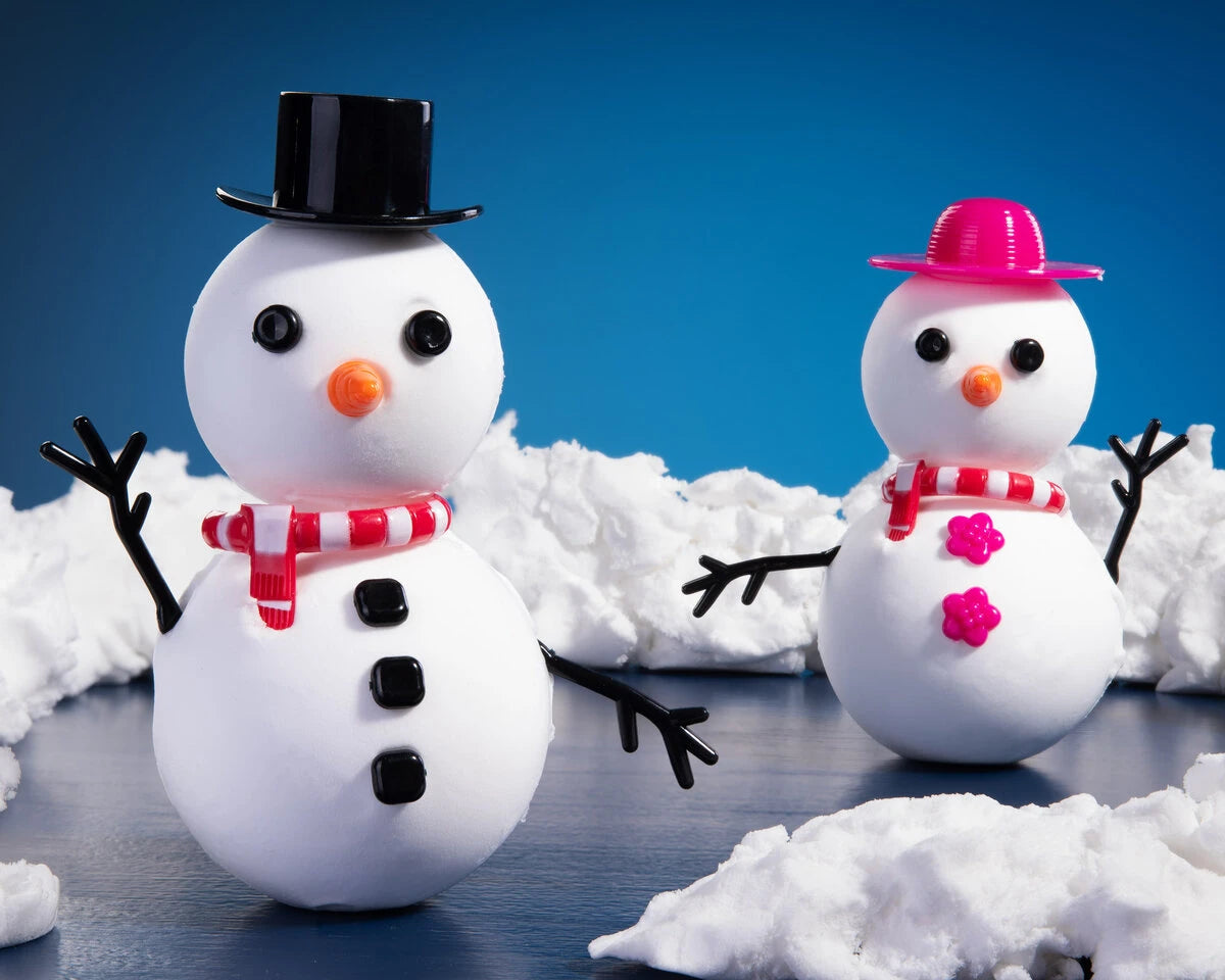 Build your snowman anytime of the year with one of the most satisfying substances around, Floof!