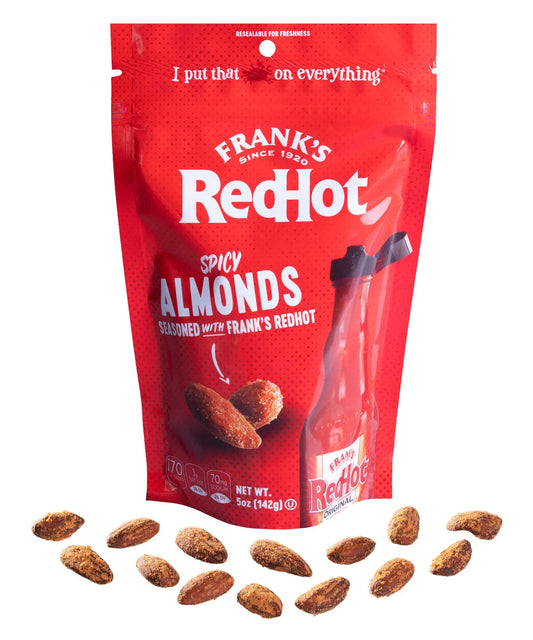 Frank's RedHot Almonds beauty shot