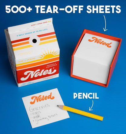 Complete with over 500 tear-off sheets, one serving-size of these notes can satisfy you for months on end.