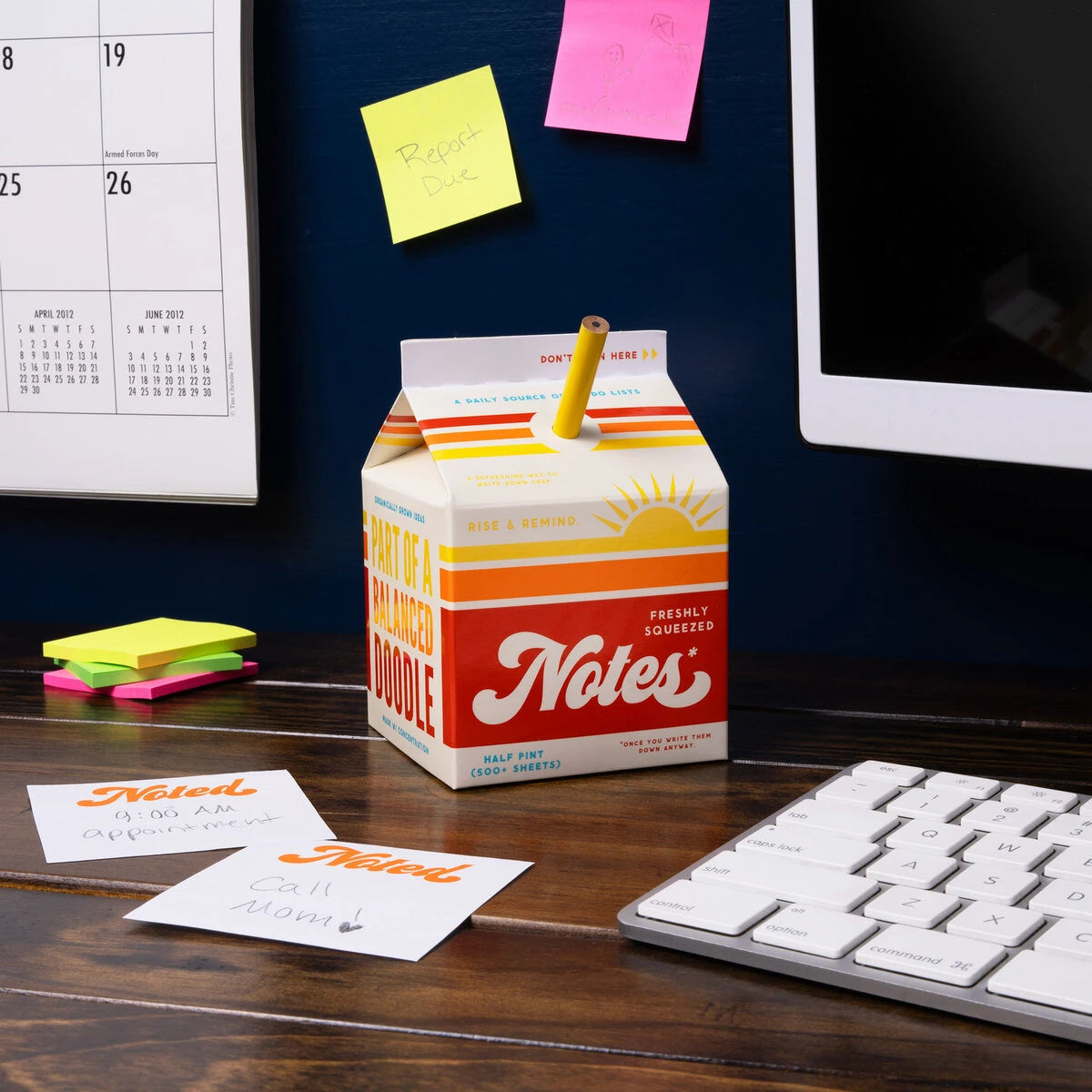 This unique memo pad transforms the dull experience of taking notes into a totally refreshing experience.