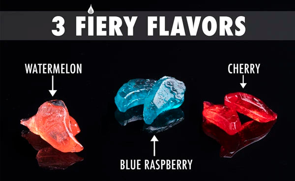 Fruity flavor with just a taste of heat.