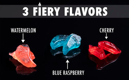 Fruity flavor with just a taste of heat.