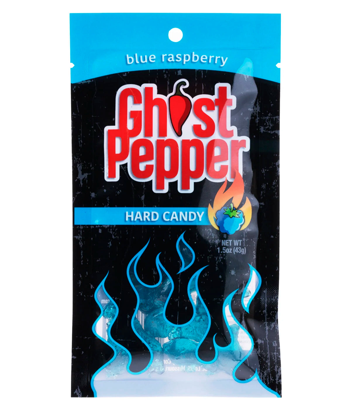 Ghost Pepper Hard Candy-Blue Raspberry beauty shot