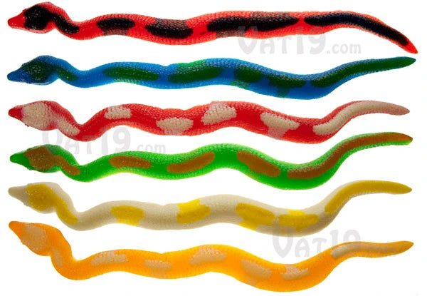 Giant Gummy Snakes are available in a wide variety of delicious flavor combinations.