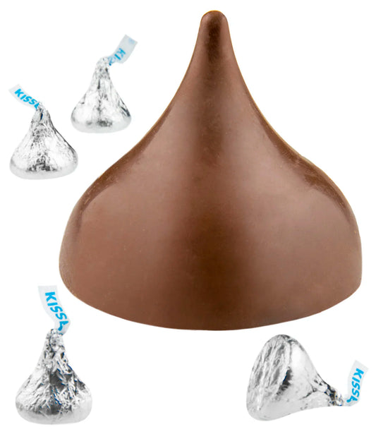 Giant Hershey's Kiss beauty shot