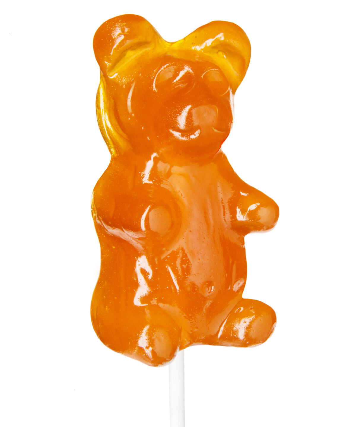 Giant Gummy Bear ... on a Stick-Orange beauty shot
