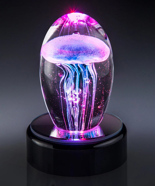 Glowing Jellyfish Sculptures beauty shot