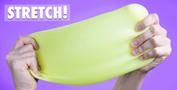 Our Giant Glow in the Dark Stress Ball is made from a durable shell that can withstand enormous stretching.