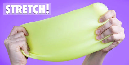 Our Giant Glow in the Dark Stress Ball is made from a durable shell that can withstand enormous stretching.