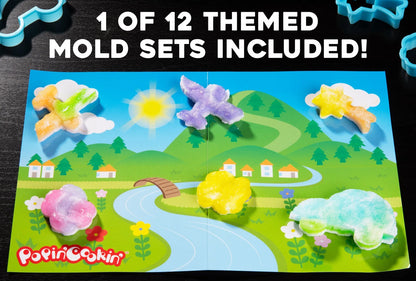 You'll receive 1 of 12 different themed mold sets (randomly assigned).