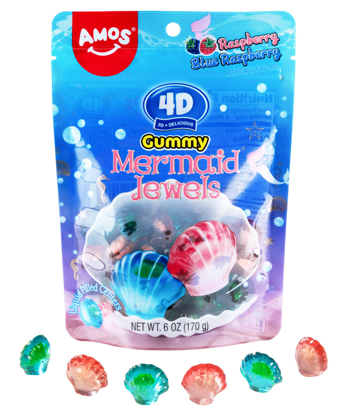 Gummy Mermaid Shells beauty shot