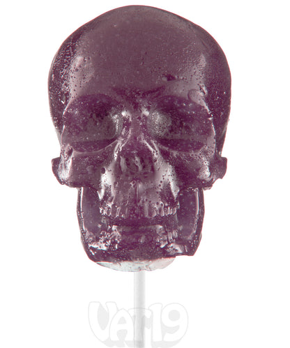 Gummy Skull on a Stick-Grape beauty shot