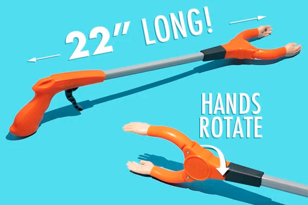 Despite their tiny size, Handy Grabs can give you an extra 20 inches of reach!