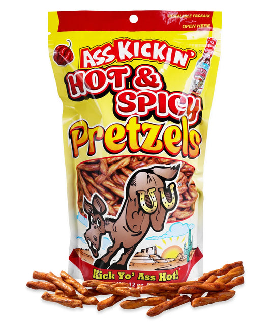 Hot &amp; Spicy Pretzels beauty shot