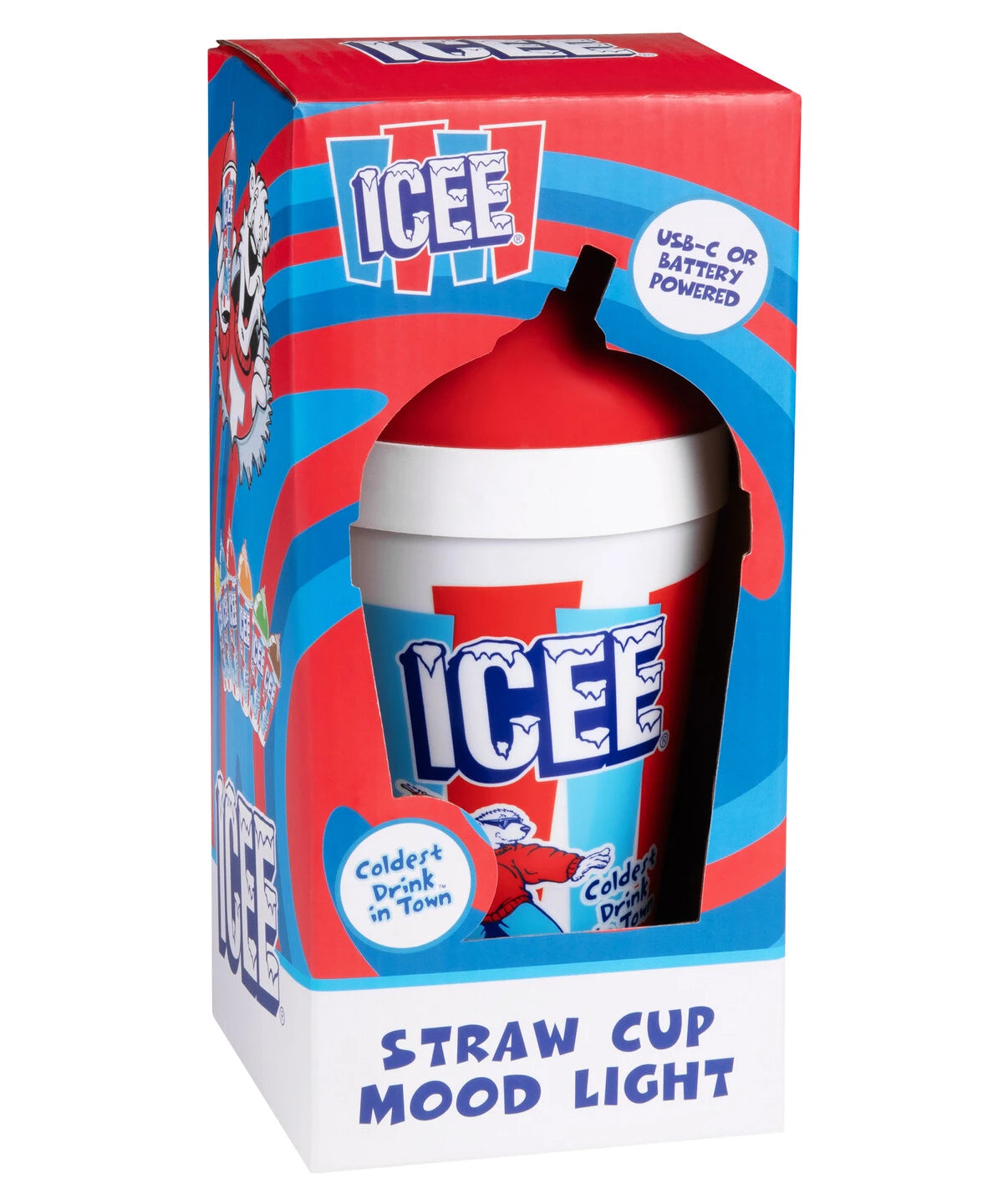 An ambient light that looks like the world's most famous slushy.