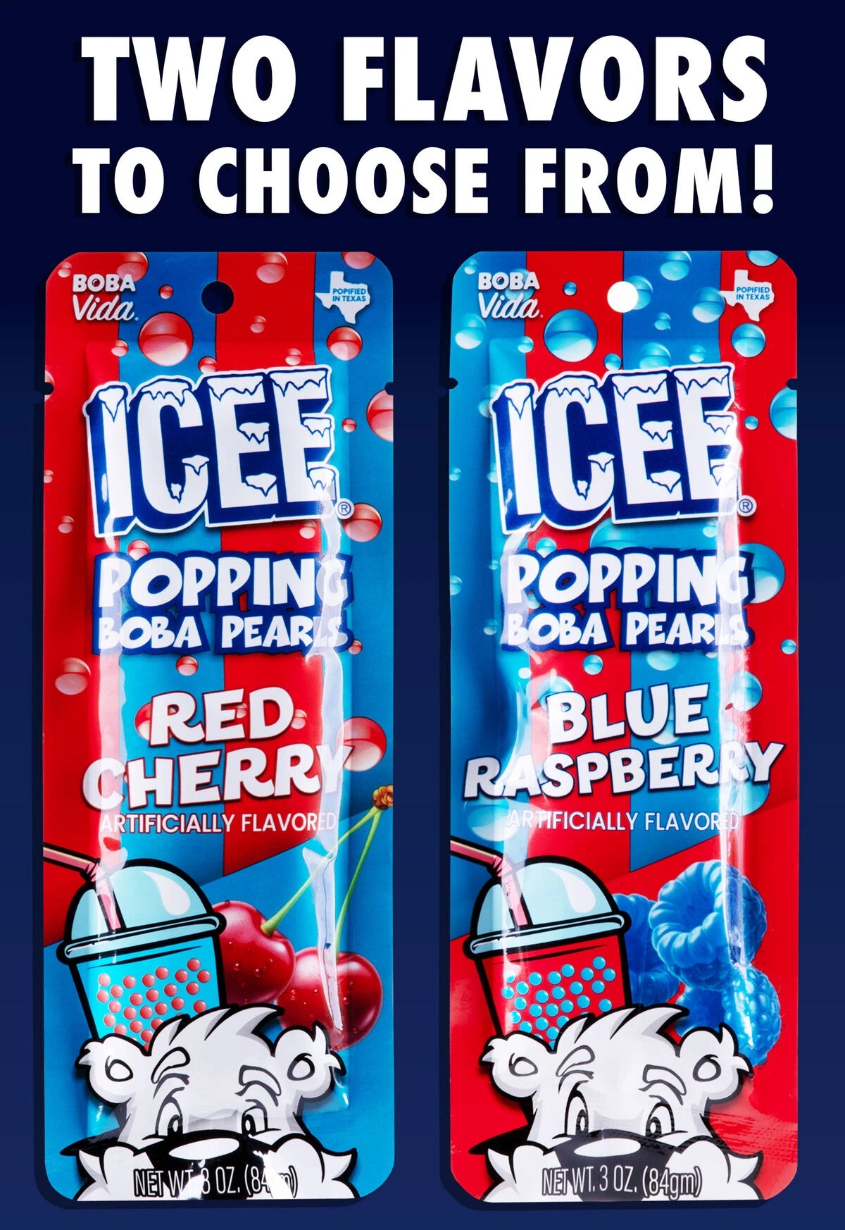 Choose from two iconic ICEE flavors!